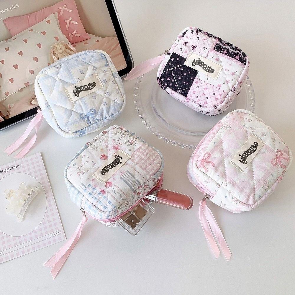 Multipurpose Sanitary Pads Bag Data Cables Organizer Napkin Organizer Bag Portable Cosmetic Bag