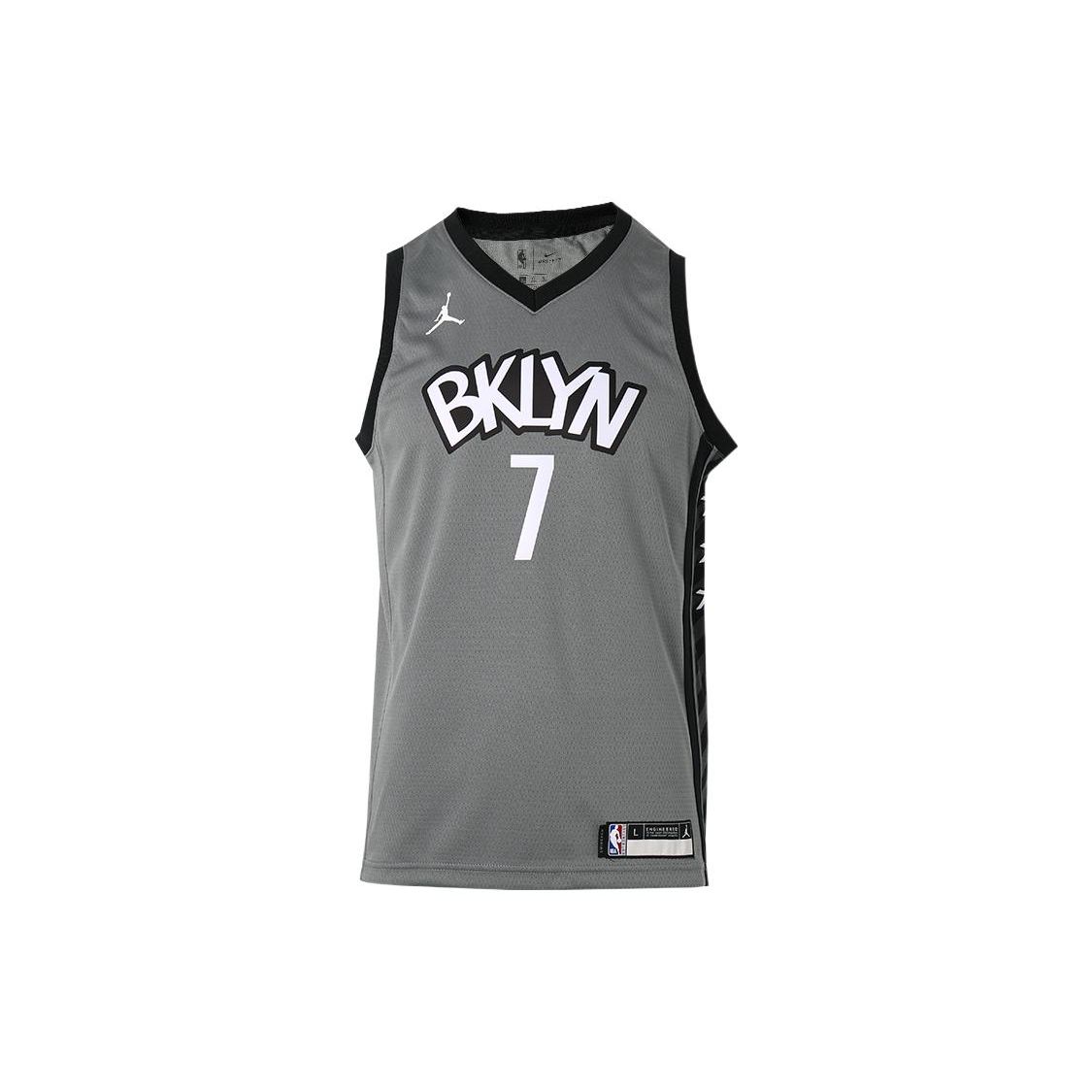 

Nike Kids Basketball Jersey Breathable Training Vest Kids tops Gray 3Y2B7BXAP-NYNKD S