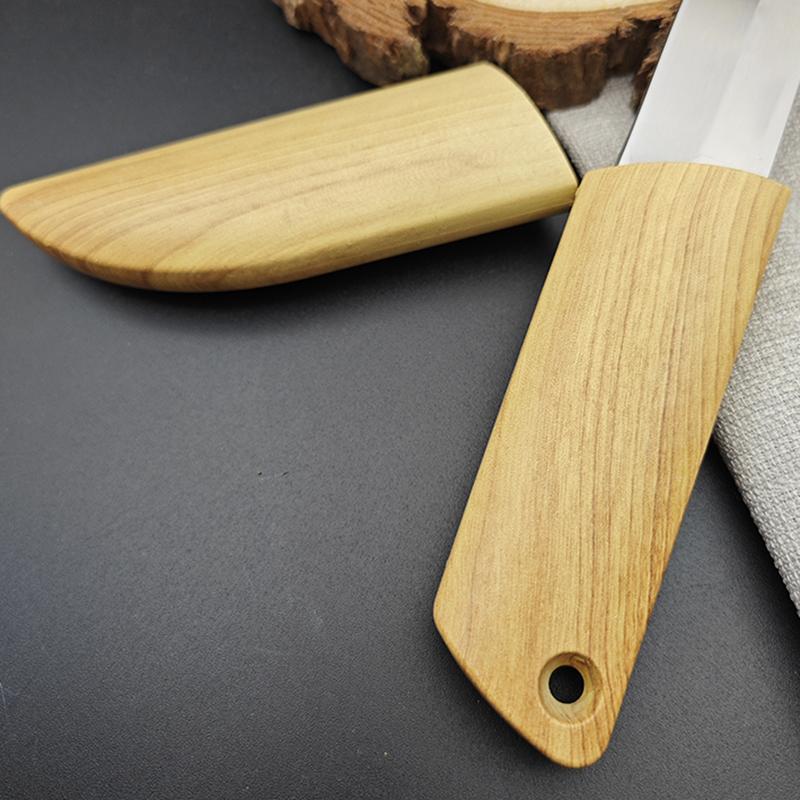 Stainless Steel Utility Knife Kitchen Cleaver with Sheath Outdoor Barbecue Cutting Fishing Knife Household Paring Knife