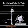 Water Filtration Aquarium Fish Waste Collector Oxygen Aeration Fish Poop Cleaner  For Aquarium