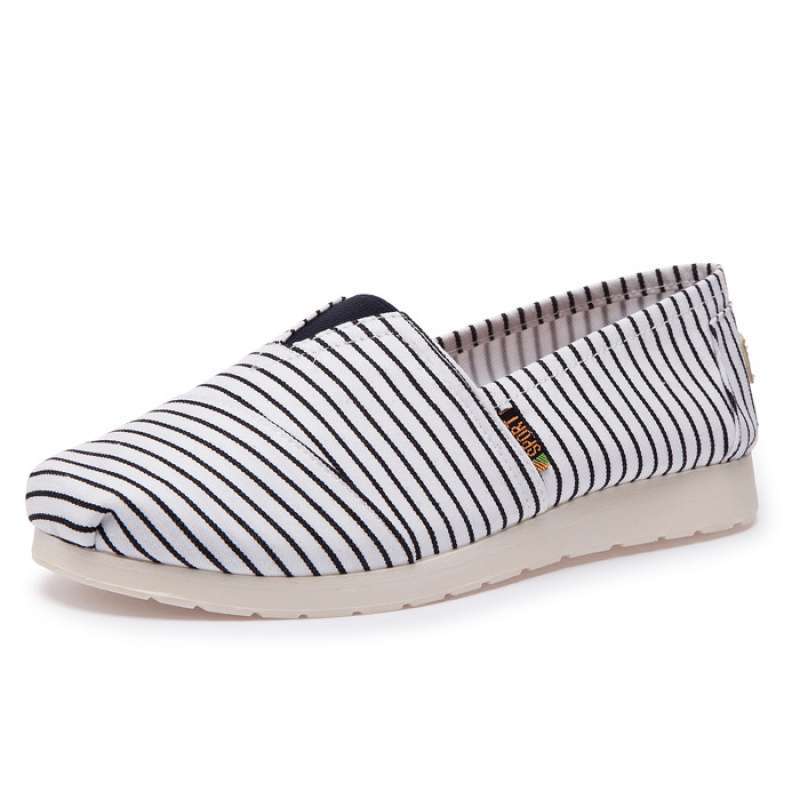 Old North cloth shoes women's one-pedal lazy shoes canvas shoes people cloth shoes low-top flat-bottom non-slip student cloth shoes women