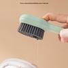 Multifunctional Liquid Shoe Cleaning Brush - Soft Bristle Press Tool for Shoes and Clothing