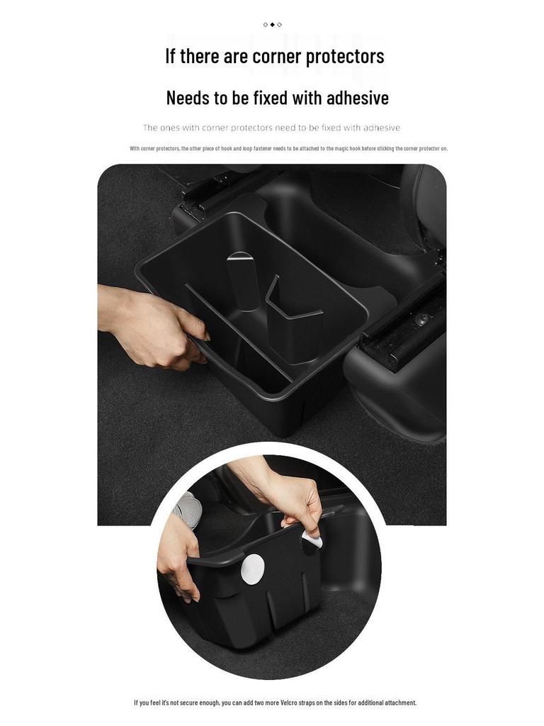 Tesla Model 3/Y Rear Air Outlet Storage & Trash Can Accessory
