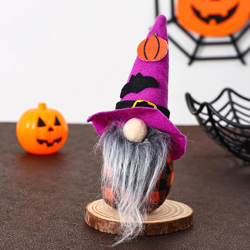 Halloween Faceless Doll Halloween Gnome Luminous Halloween Gnome Plush Dwarf Decorations Faceless Plush Doll Party Decor