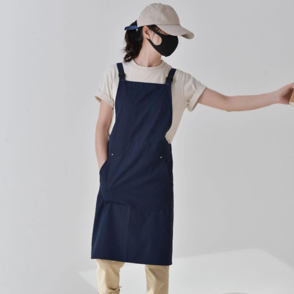 Durable Antifouling Kitchen Apron Waterproof Breathable Cooking Aprons Oilproof Wear-resistant Restaurant Uniform Household