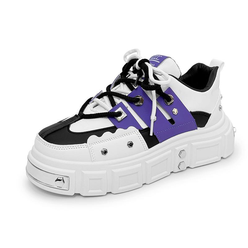 Shoes New Men's Shoes Niche Design Bread Shoes Men's Casual Punk Wind Skateboard Shoes Large Size Board Shoes Men