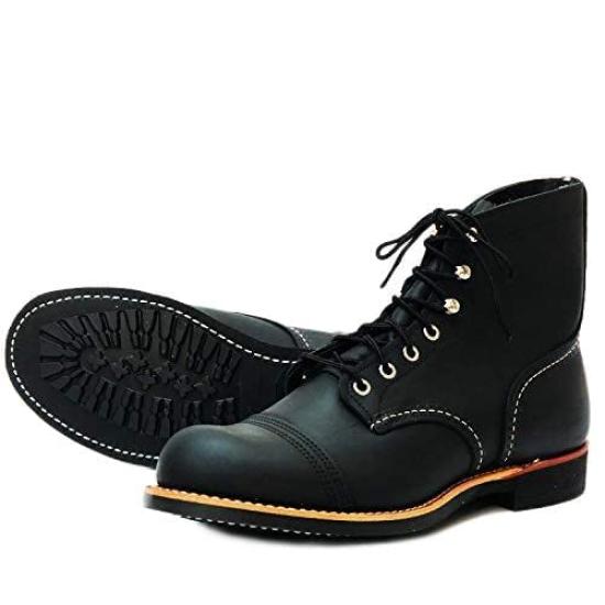 REDWING Iron Ranger Iron Ranger Black STYLE Work Boots Leather 11 Inch Black Harness (Red Wing) "Harness" NO.8084