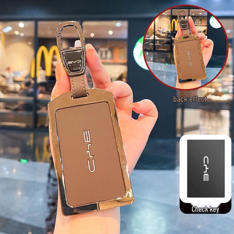 Compatible with BYD & Qin cards, Seagull NFC Dolphin, Song Pro/Plus keychains; full metal case.