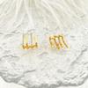 Korean Cold Wind Light Luxury Exquisite Design Stud Earrings Women