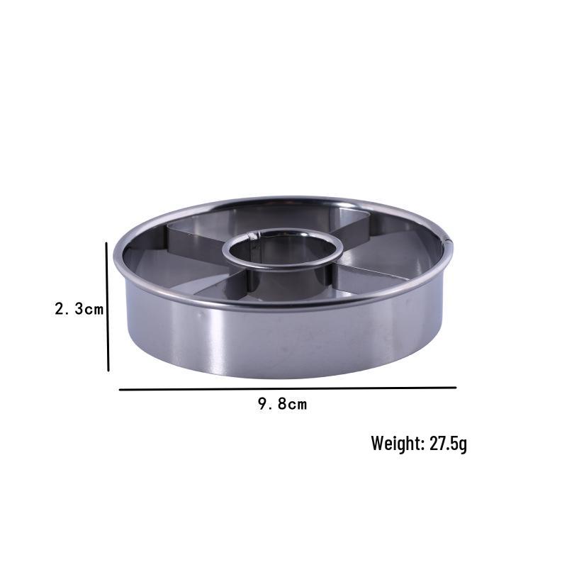 Moule Multifonctionnel en Acier Inoxydable 430 pour Mousse & Beignets Outil de Cuisson pour Gâteaux