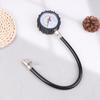 Multi-Function Tire Pressure Monitor Tester Car Motorcycle Tire Pressure Gauge Air Compressor Dial Gauge Inflator Pump Tool