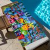 Towel Friends Beach Bath Quick-Drying Lightweight Portable Sauna Tree Camping Happy Swim Pool Travel