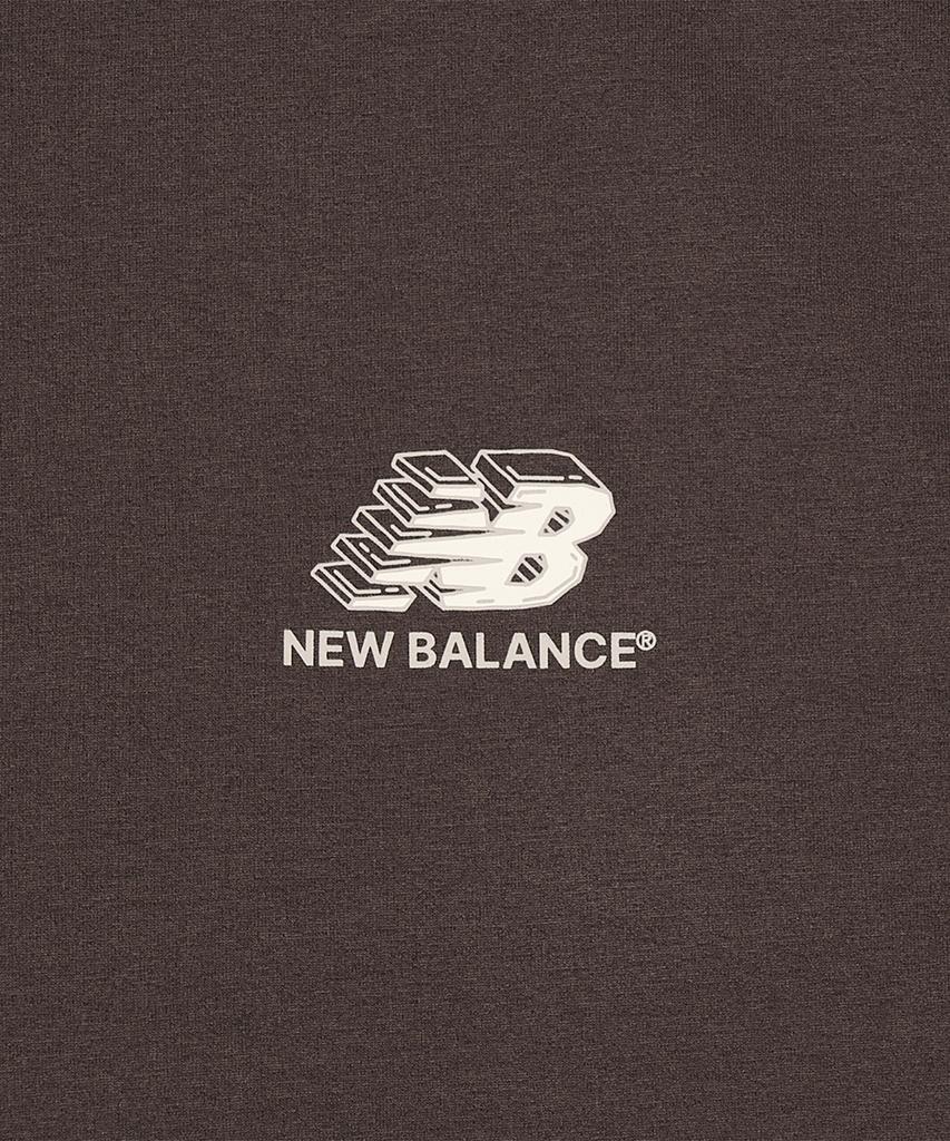 Nyuballanseu Nbneg25423 / Uni Rc Frozen Pictogram Short Sleeve T-Shirt (Brown)