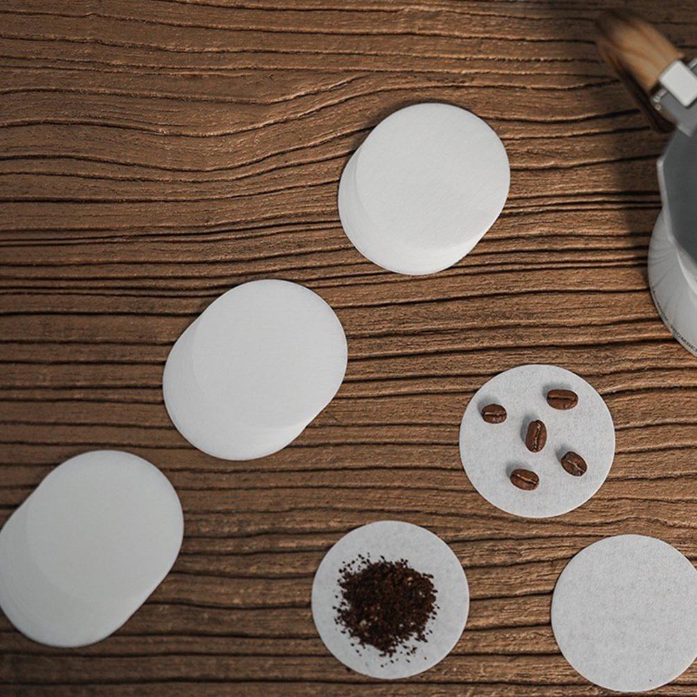 400pcs Filter Paper Disposable Fit Most Makers Remove Oils Bitterness Easy Brew For Espresso Drip Coffee Filters Pads Coffee