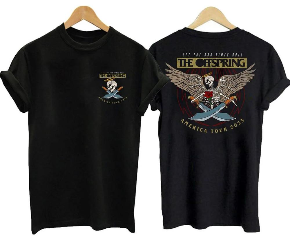 The Offspring Let The Bad Times Roll Tour Unisex Adult Cotton Shirt BO348 Unisex T-Shirt XXXXL