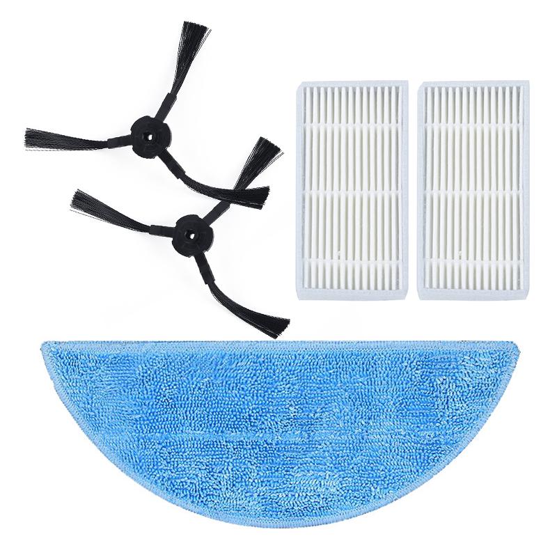 Repuestos Ilife V5 V5s Kit De Recambios Para Aspiradora Robot - Filtros Y Cepillos Para Medion MD16192, MD18500, ILIFE V3, V5 Y Más Pack Recambios Limpieza