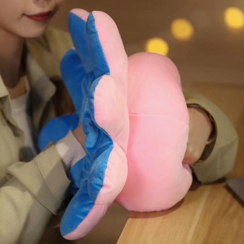 Double-Sided Face-Changing Octopus Plush Toy for Kids