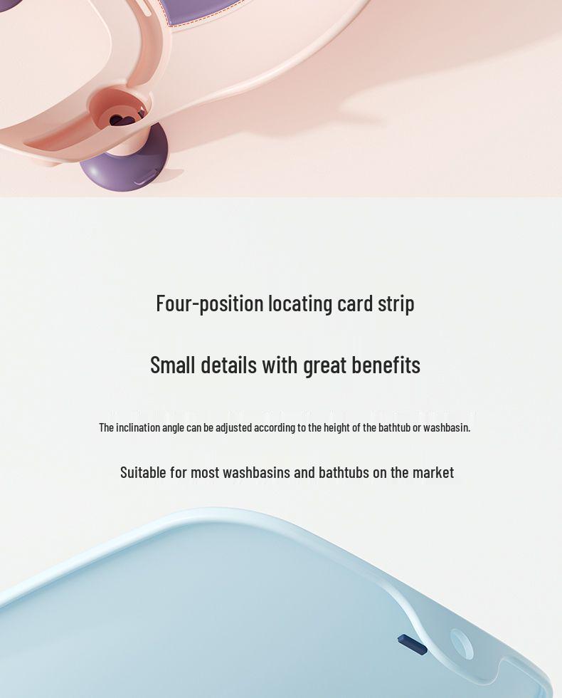 Newborn Baby Girl Bath Basin - Infant Wash Artifact