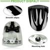 Motorcycle Rear Passenger Seat Fairing Cover Cowl Tail Section Motorcycle Fairing for GSXR600 750 K6 2006-2007, Black