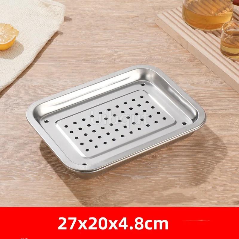Stainless Steel Tea Tray Drainage Water Storage Kung Fu Tray Drawer Tea Room Board Table Chinese Tea Tray Ceremony Tools