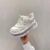 Women New Sneakers Spring Lace-up Sports Casual Shoes Lace Up Platform Running Shoes Woman Comfort Thick Bottom Vulcanized Shoes