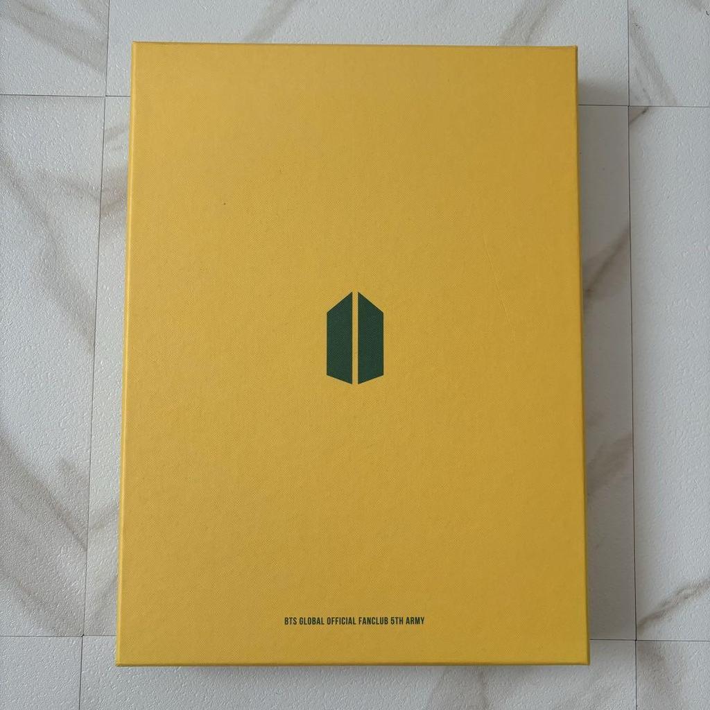 [USED] BTS ARMY MEMBERSHIP KIT 5th Generation Kit Korean Fan Club