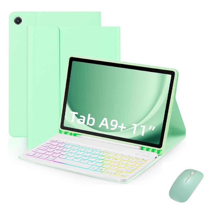 Husă cu tastatură Bluetooth pentru tabletă Samsung A9Plus10FE+ și bară mouse spaniolă
