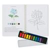 Watercolor Workbook Bird/Flowers/Bouquets Beginner Friendly Watercolor Paint Set Portable Art Craft Doodle drawing book Set