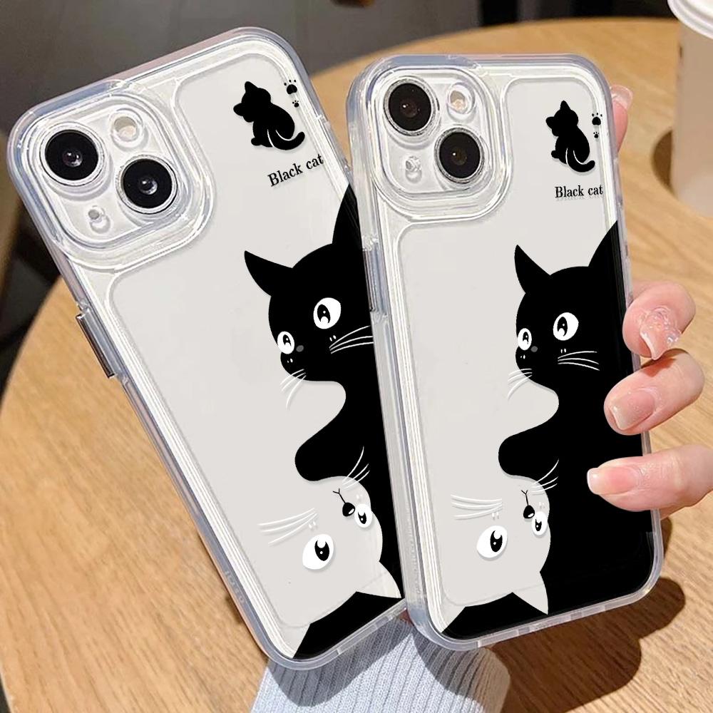 Cat Case For Samsung A54 5G A53 A52 A14 A13 A35 A34 A33 A32 A12 A73 A24 A23 A22 A72 A71 A70 A20 A30 A21s A31 A50 Silicon Covers