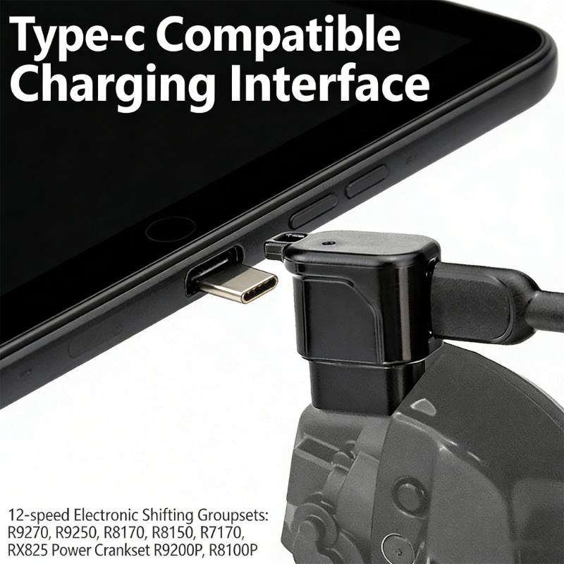 Charging Connector Adapter For Electric Bicycles Derailleurs With Overload Protections Metal Contact Compacts Design