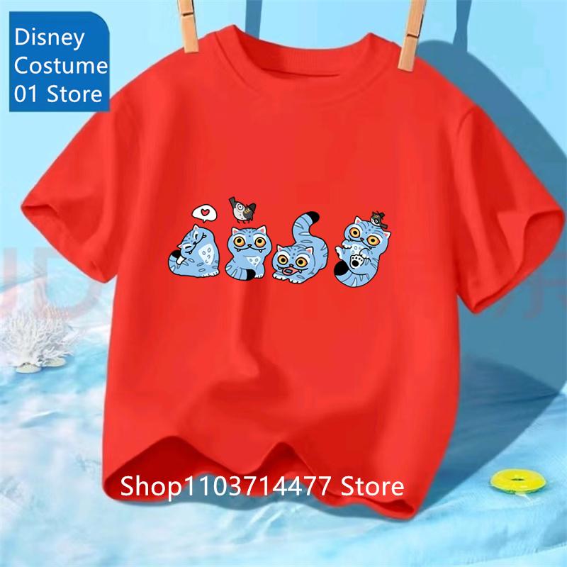 2025 Kids T-shirt K-Pop Demon Hunters Tiger Shirt Fans Gift Toddler Girl Boy Demon Hunters Tiger