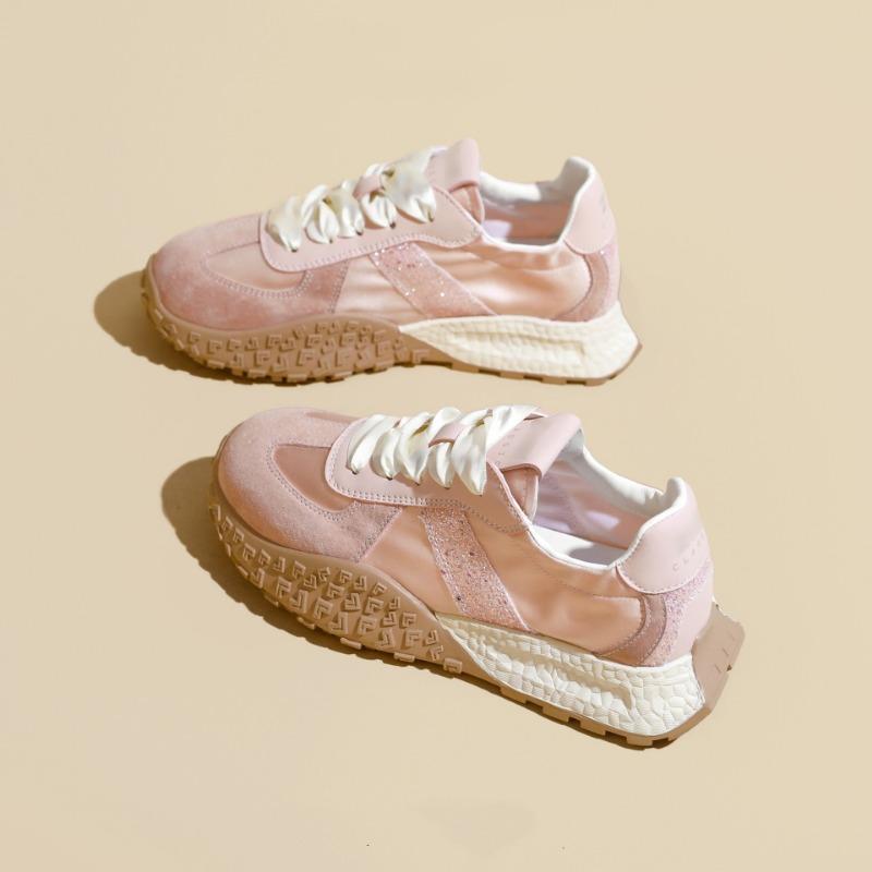 

Women s new summer breathable versatile platform sports and leisure shoes 40 розовый