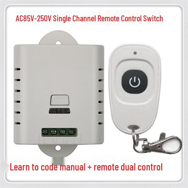 220V Remote Control Light/Appliance Switch Module with Single-Circuit Relay Single-Circuit Remote Control Switch