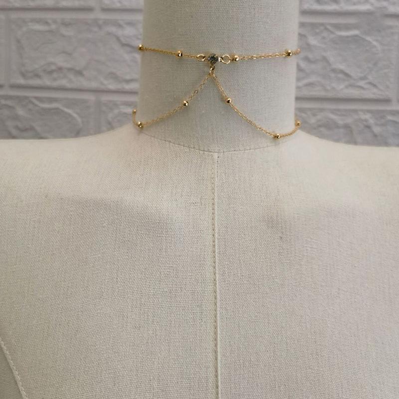 

Металлическое тело, бюст, цепочка, ювелирные изделия для женщин, сексуальный стиль, полые бикини, женская грудь