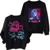 Bluza Jinx z Arcane Bluza z kapturem Anime Harajuku Oversize