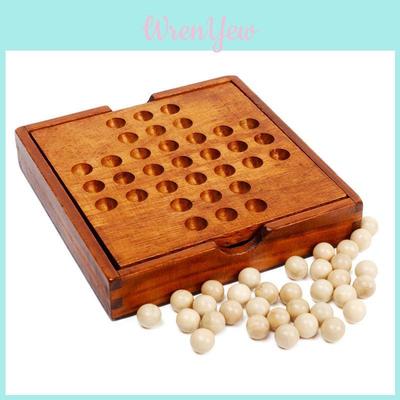 Wooden Classic Independent Diamond Chess Set For Kids Fun Educational Board Game