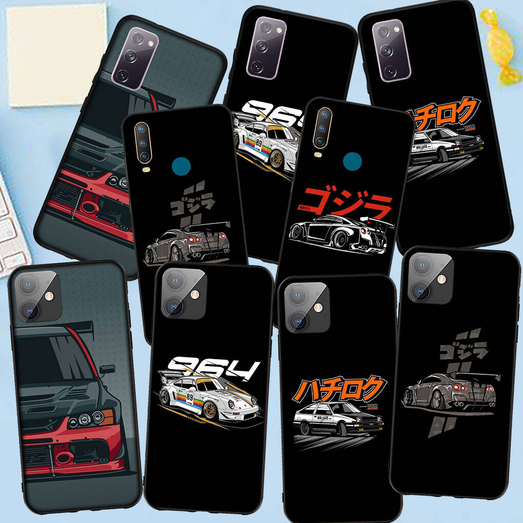 Phone Case for Samsung Galaxy S25 S23 S22 S24 Ultra FE A05 A06 A15 A16 A36 A37 A35 A54 A55 A56 A57 A25 A26 A53 A17 S10 Supercar Anime Super Car Cover