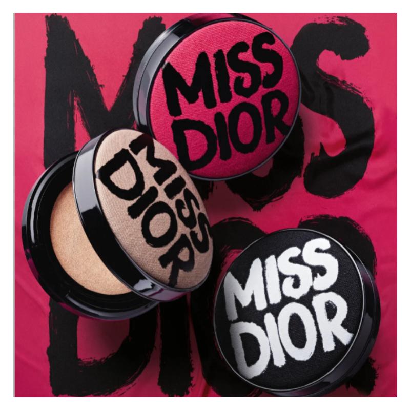 Dior 2025 Chinese Valentine's Day Limited Graffiti Edition Air Cushion Case Portable #wildbeige