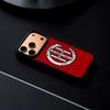 Case IH Tractor Logo Telefoonhoesje Voor IPhone 17 16 15 14 13 12 Pro Max Plus Zwart Frame Harde Schaal