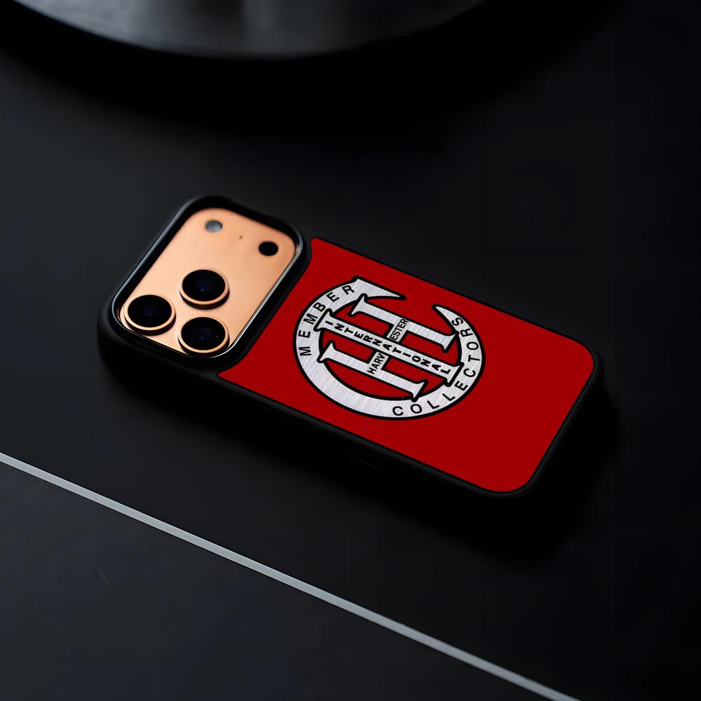 

Case IH Tractor Logo Phone Case For IPhone 17 16 15 14 13 12 Pro Max Plus Black Frame Hard Shell iPhone 13