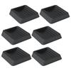 TPU Material Casters Cups Odorless Tool Easy Installation Furniture Glides 6pcs for Sensitive Household Environment