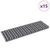 Self Adhesive Stair Protectors 15 Pcs Gray 65 X 21 X 4 Cm