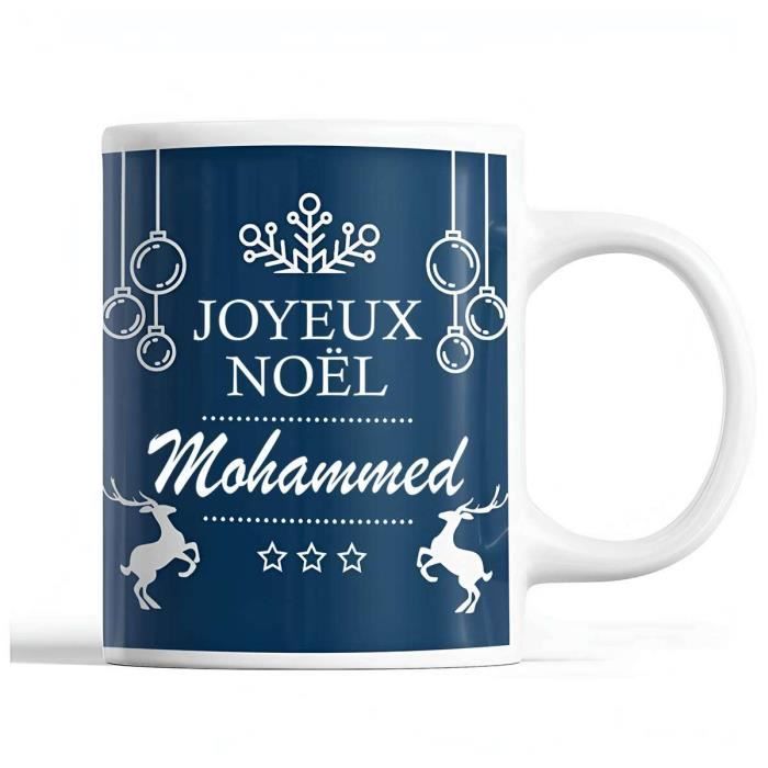 Mug - Mohammed - Noël - Céramique - 325 ml - Résistant lave-vaisselle et micro-onde