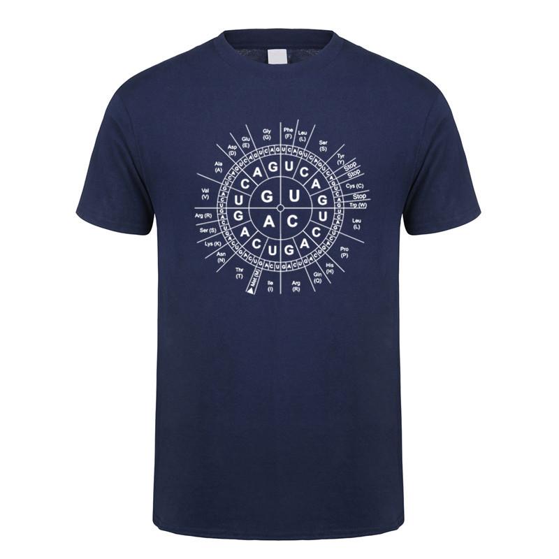 Biologie Genetický kód Sun T-shirt Letní dámské pánské krátké rukávy Vtipná vědecká humorná trička Bavlněné tričko Topy