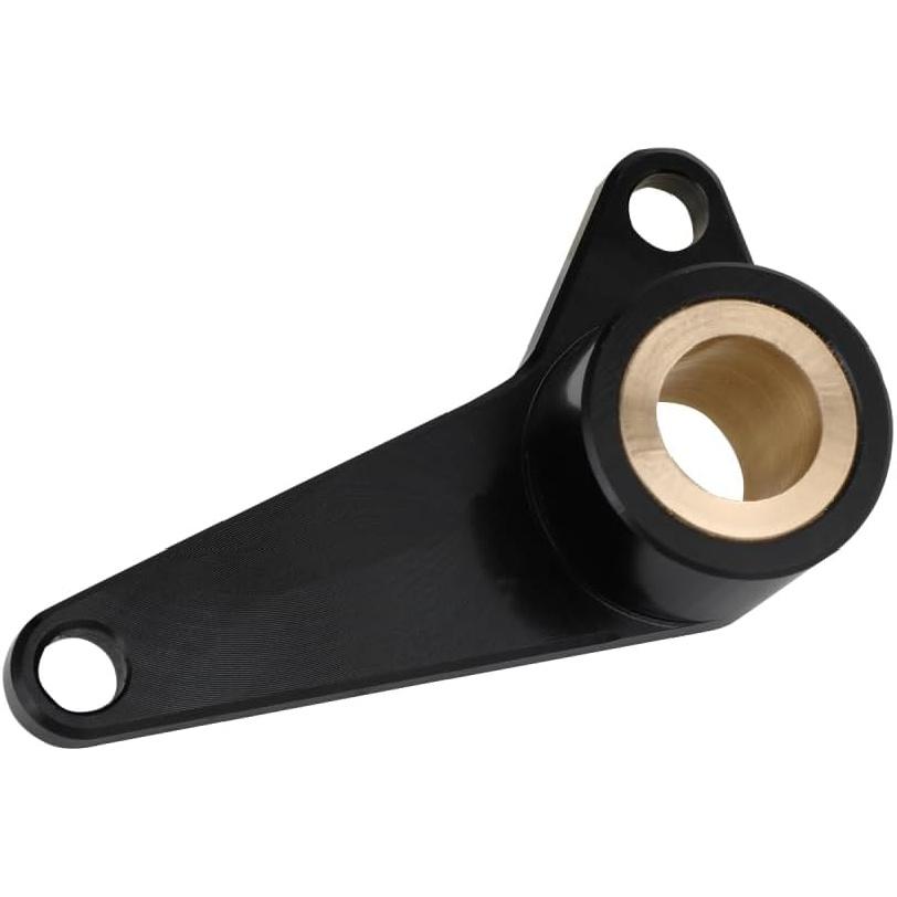 Motorcycle Shift Shaft Brace Shifter Support Brace Holder CNC for KLX 110 110L KLX110 KLX110L 2005-2023 DRZ110 All Years Dirt Pit Bike Black