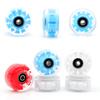 4Pcs Luminous Roller Skating Wheels Flashing Double Row Bearing Skates Accessory
