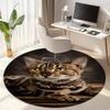 Wolf Heart Floral Fantasy Round Rug Home Soft Decorative Anti Slip Yoga Table And Chair Mat Carpet Outdoor Floor Mat Carpet S8