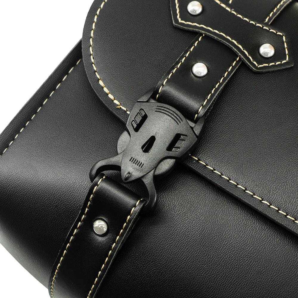 Motorrad-Satteltasche Modell Seite PU-Leder Gepäck Satteltasche Aufbewahrung Werkzeugtasche Für Harley Sportster XL883 XL1200 Universal xl 883