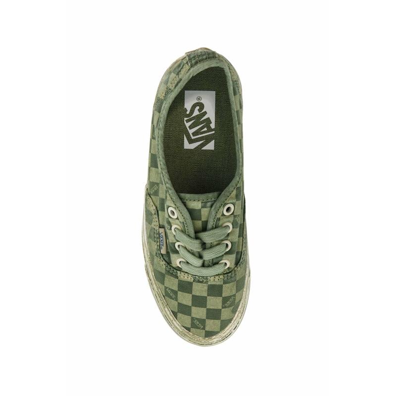 Vans Lx Authentic Reissue 44 Comfortable Versatile Low-Top Skate Shoes Men sneaker Green VN0007QZD6S1