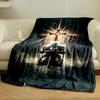 Crusader Knight Cross Blanket  Printed Blanket for Living Room Bed Couch Lunch Break Soft Cozy Blanket for Friend's Festival Gift